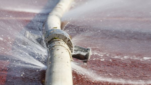 Burst Pipe Cleanup in Yuba City