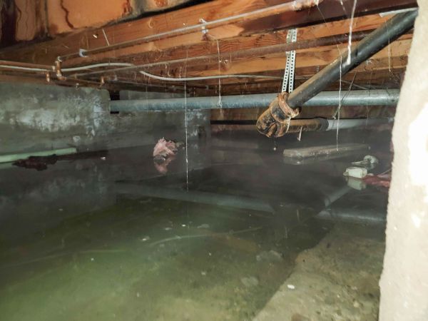 Crawl Space Drying in Yuba City
